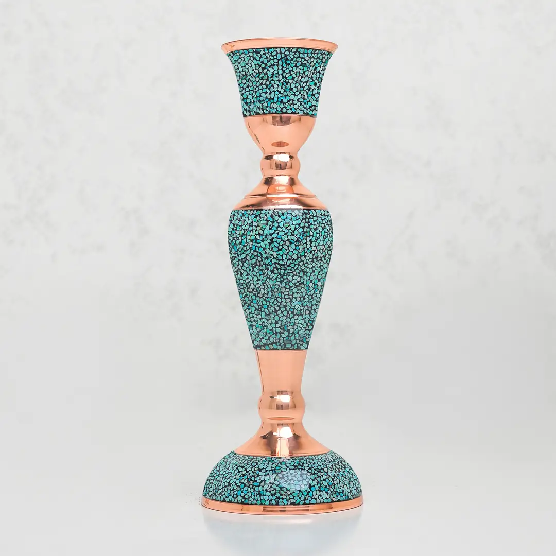 شمعدان فیروزه کوبی